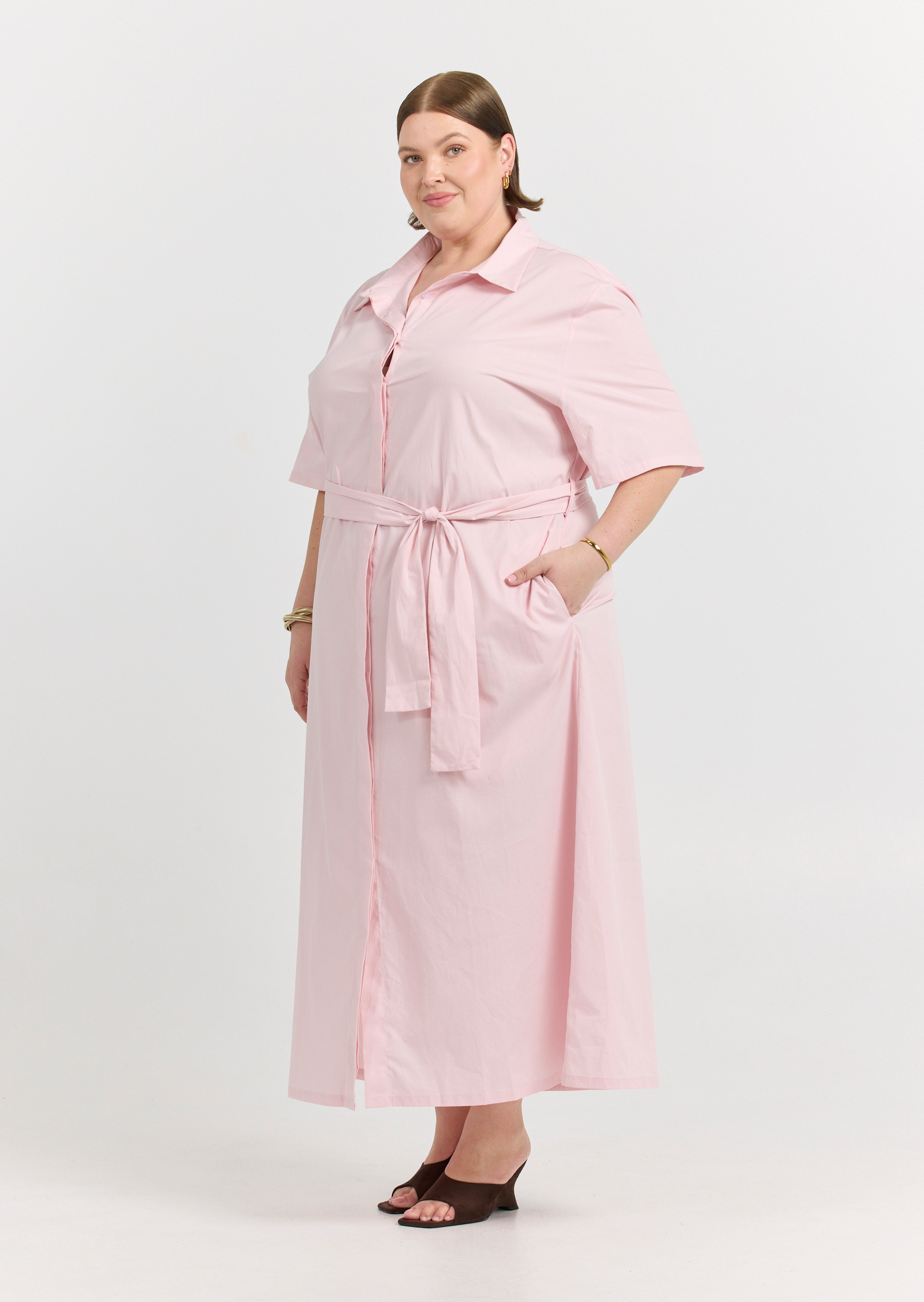 Giselle Midi Shirt Dress